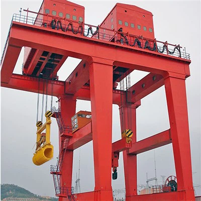 Tweeweg-portaalkraan voor elektriciteitscentrale